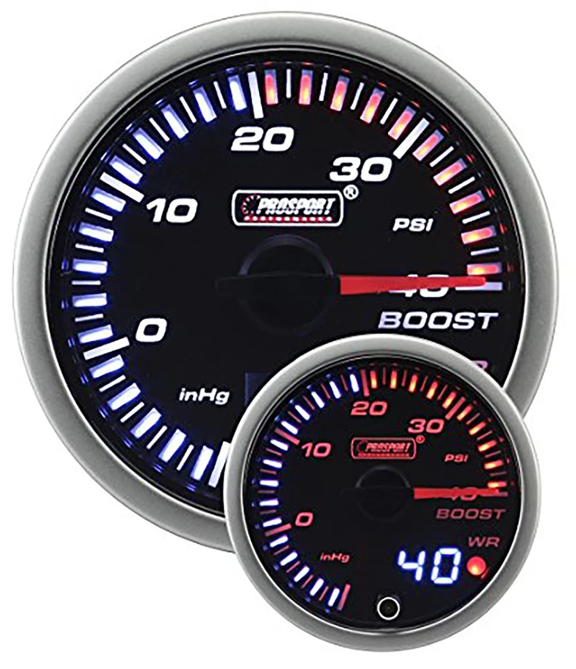 Prosport 60mm JDM Electrical Boost Gauge - Image 1 of 2