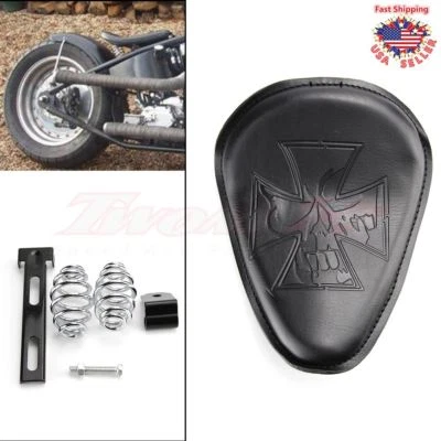 Kit de soporte de muelle y asiento de conductor solo para Harley 48 Sportster 883 1200 XL personalizado Foto 1 de 4