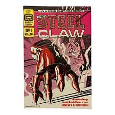 The Steel Claw #1 (1986) Comic Book Quality Comics