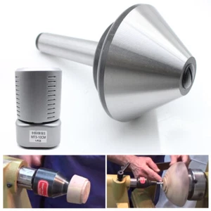 4" MT3 Bull Nose Pipe Live Revolving Center For Conventional Lathe Tool Steel US - Picture 1 of 11