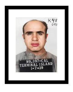Al Capone 8x10 photo print color mugshot crime boss mobster Chicago gangster - Picture 1 of 2