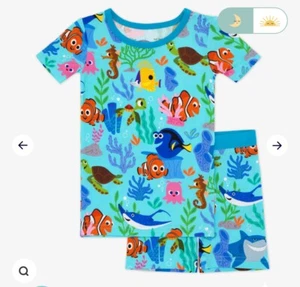 Little Sleepies NEMO REEF Short Sleeve/ Shorts Pajamas SIZE 7/8- NIB-IN HAND - Picture 1 of 2