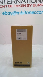 Epson Stylus Pro 7890/7900/9890/990 T5969 Light Light Black Ink Cartridge (11/14 - Picture 1 of 7