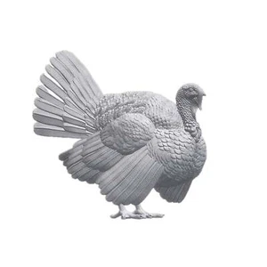 Turkey Miniature Scale Animal for Dolllhouse Diorama by Alexander3DArt - Picture 1 of 7