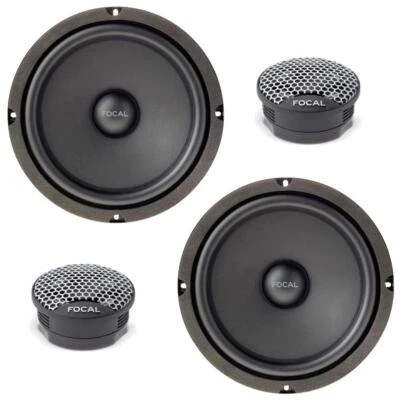 Focal ISU 200 Shallow Mount 8" Car Door 2 Way Component Speakers 80w RMS Pair - Image 1 of 4