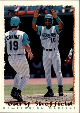 1995 Topps Baseball Card #440 Gary Sheffield