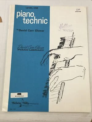 Piano Technic  by David Carr Glover     1967            Sheet music 5C - Image 1 of 3