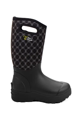 TwoTracks Neoprenstiefel White Caro hoch Outdoorstiefel Gummistiefel