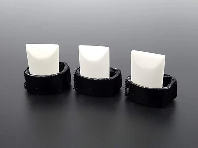 Juego de 3 piezas de ajuste de cinturón de uñas Koto Plectrum Finger Pick estilo M, M, L, Ikuta Foto 1 de 4