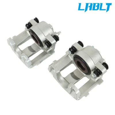 Par de pinças de freio LABLT para 1990-2001 Jeep Cherokee XJ dianteiro esquerdo e direito - Imagem 1 de 4