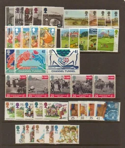 GB 1994 Commemorative Stamps, Year Set~(9)~Unmounted Mint~UK Seller - Picture 1 of 1