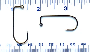100 Matzuo 117020 Bronze Aberdeen 90 Degree Jig Fish Hooks size 2/0 - Picture 1 of 1
