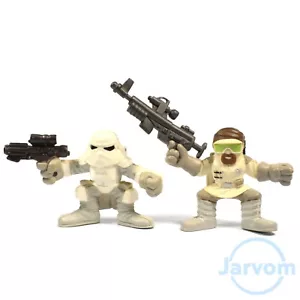 Star Wars Galactic Heroes 2-Pack Hoth Rebel Trooper & Imperial Snowtrooper - Picture 1 of 1