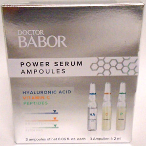 Doctor Babor Power Serum Ampoules HYALURONIC ACID, VITAMIN C, PEPTIDES