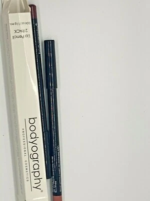 NUEVO EN CAJA Paquete de 2 lápices labiales de tamaño completo Bodyography palo de rosa y puuty ¡¡$28!!! Foto 1 de 2