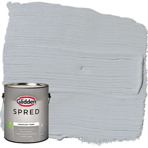 Spred Grab-N-Go Interior Wall Paint Gray Frost / Grey Flat 1 Gallon Low VOC Odor - Picture 1 of 9