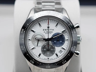Zenith Chronomaster Sport Auto Steel Mens Bracelet Watch 03.3100.3600/69.M3100 - Image 1 of 4