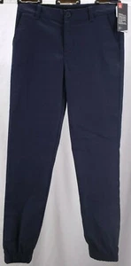 UNDER ARMOUR Boy's Sz 20 School Uniform Pants Slim Straight Navy NEW MSRP $50 - Picture 1 of 9