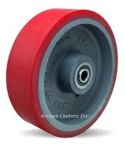 W-1030-TRB-3/4 10" x 3" Ultralast Poly on Cast Iron Wheel, 3600 lbs Capacity - Imagen 1 de 1