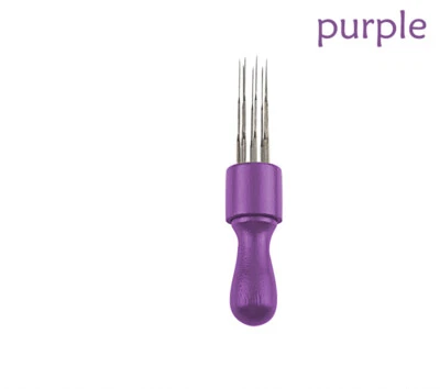 Needle Felting Kit for Beginner, Needle Felting Tool With Colorful Wooden Handle - Image 1 of 4