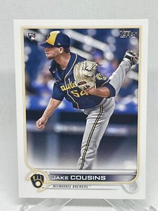 Jake Cousins 2022 Topps #20 Rookie Card RC