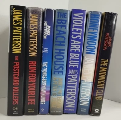 Lot of 7 James Patterson &Howard Roughan, Peter De Jonge, Michael Ledwidge HC/DJ - Image 1 of 4