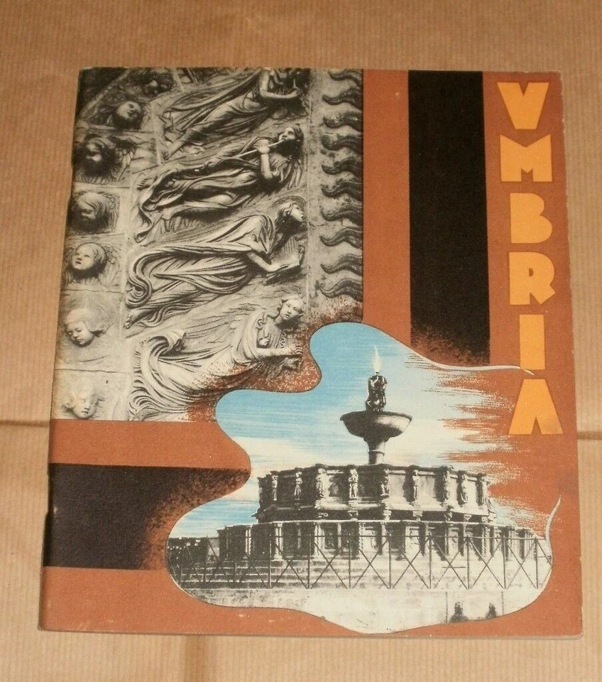 Depliant turistico opuscolo UMBRIA / ENIT-Ferrovie dello Stato 1937 /in spagnolo - Immagine 1 di 1