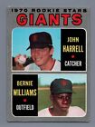 1970 Topps #401 Giants Rookies Harrell/Williams  - VG -  Faint Scratch/Edge Wear