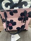 Kate Spade Tote Pink Navy Blue Flower $399 New - Excellent Condition! Authentic!