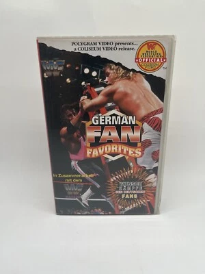 VHS Wrestling German Fan Favorites WWF 120 Minuten - Bild 1 von 3