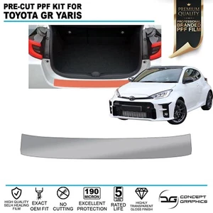 Boot Entrance Protector PPF Paint Protection Film Chip Guard For Toyota GR Yaris - Picture 1 of 4