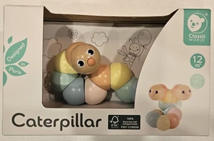 Classic World Toys - Twisty Caterpillar 54235 - 12 Months + - Safe - Non-Toxic - Picture 1 of 6