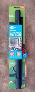 Car Door Window Sun Shade Xtra-Wide SafeFit SafeTemp Retractable Block UVA UVB - Picture 1 of 4