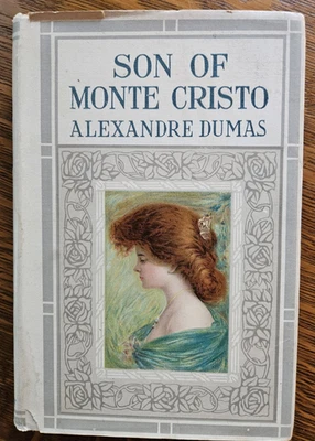 The Son of Monte Cristo by Alexandre Dumas 1887 HC DJ Hurst Magnolia Library Foto 1 de 4