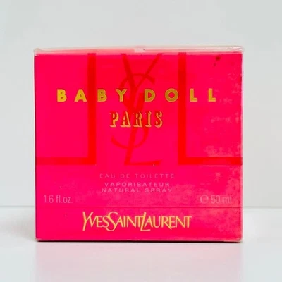Yves Saint Laurent BABY DOLL туалетная вода 1,6 жидк. унц 50 мл новый неиспользованный - Изображение 1 из 4