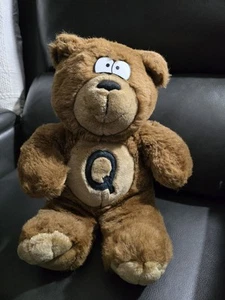 Lions Quest Q-Bear, 16" Plush Teddy, Quentin T. Bear, Vintage 1990s - Picture 1 of 8