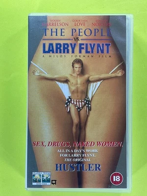 The People Lares Flynt VHS Video Tape - Image 1 of 3