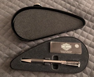 Harley Davidson Kugelschreiber Drehstift von Waterman schwarzes Etui in El Portal Box - Bild 1 von 11