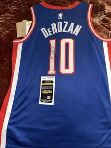 Demar Derozan handsigniertes Sacramento Kings Trikot Beckett JSA - Bild 1 von 4