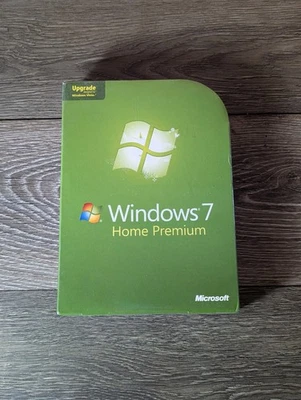 Microsoft Windows 7 Home Premium 32 and 64-Bit Discs Brand New Factory Sealed - Image 1 of 4
