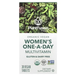 Women's One-A-Day Multivitamin, Organic Vegan, 30 Vegan Tablet - Picture 1 of 3