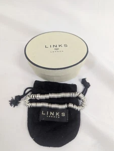  Links of London Sweetie bracelet Sterling Silver Small Links Gift Discontinued  - Picture 1 of 9