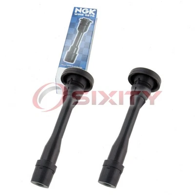2 pcs NGK Ignition Coil Boot for 2002-2007 Mitsubishi Lancer 2.0L L4 - pa - Image 1 of 4
