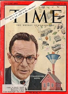 1965 Time October 15 - Johnson in hospital; Get Smart TV show; Pope in America - Picture 1 of 1