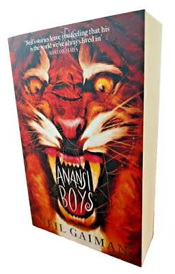 Anansi Boys Neil Gaiman Trade PaperbaUK Import Fantasy Mythology Magical Realism - Image 1 of 4