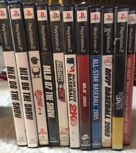 MLB Baseball Playstation 2 Games - Good Condition - Manual Included - FAST! - Picture 1 of 4