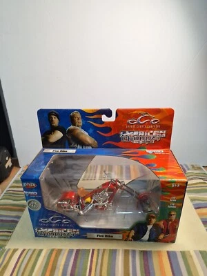 ERTL Joyride 2005 Fire Bike OCC Orange County Choppers American Chopper 1:18 New - Image 1 of 4
