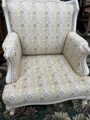 Vintage Bergere Chair - Image 1 of 4