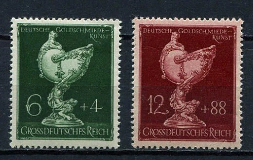 German Reich WW II / 3rd Reich : Goldsmith set from 1944 - mint - Image 1 of 1