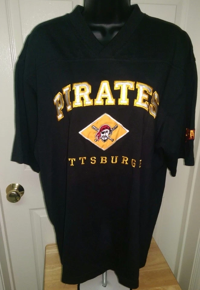 Lee Sport Mens Womens Shirt Size M Medium Pittsburgh Pirates Multicolor - Image 1 of 3